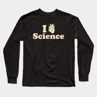 I Heart Science Long Sleeve T-Shirt